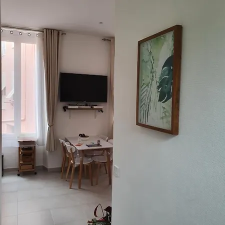 דירה La Canopee Superbe 2 Pieces Neuf A 100m De La Classe 2 Etoiles מנטון